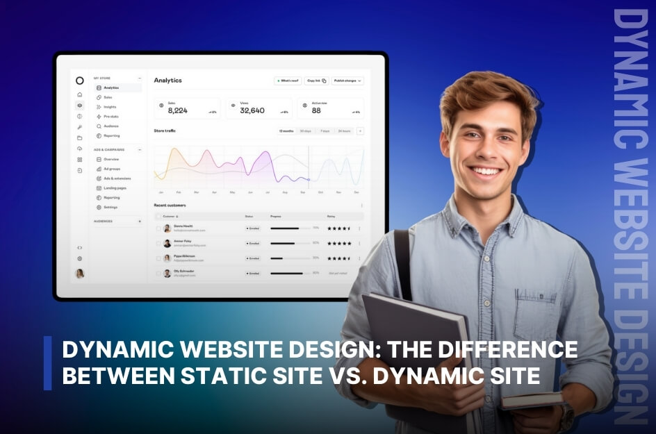 Dynamic Website Design: The Difference between Static Site vs. Dynamic ...
